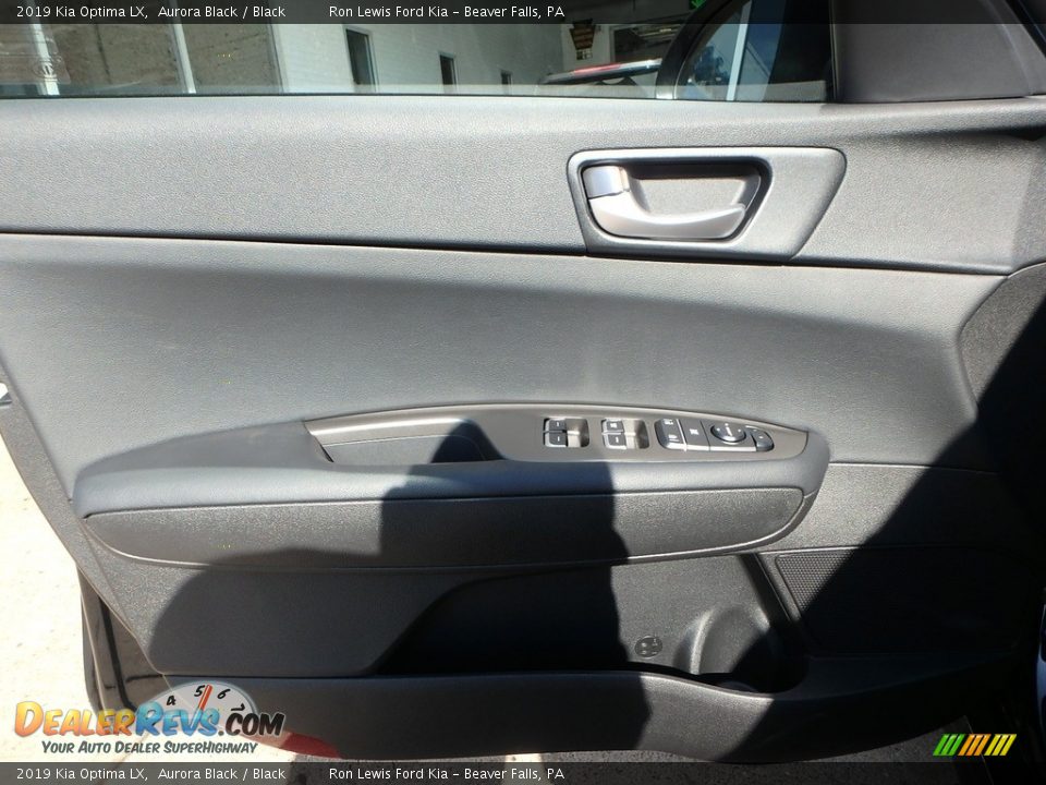 2019 Kia Optima LX Aurora Black / Black Photo #13