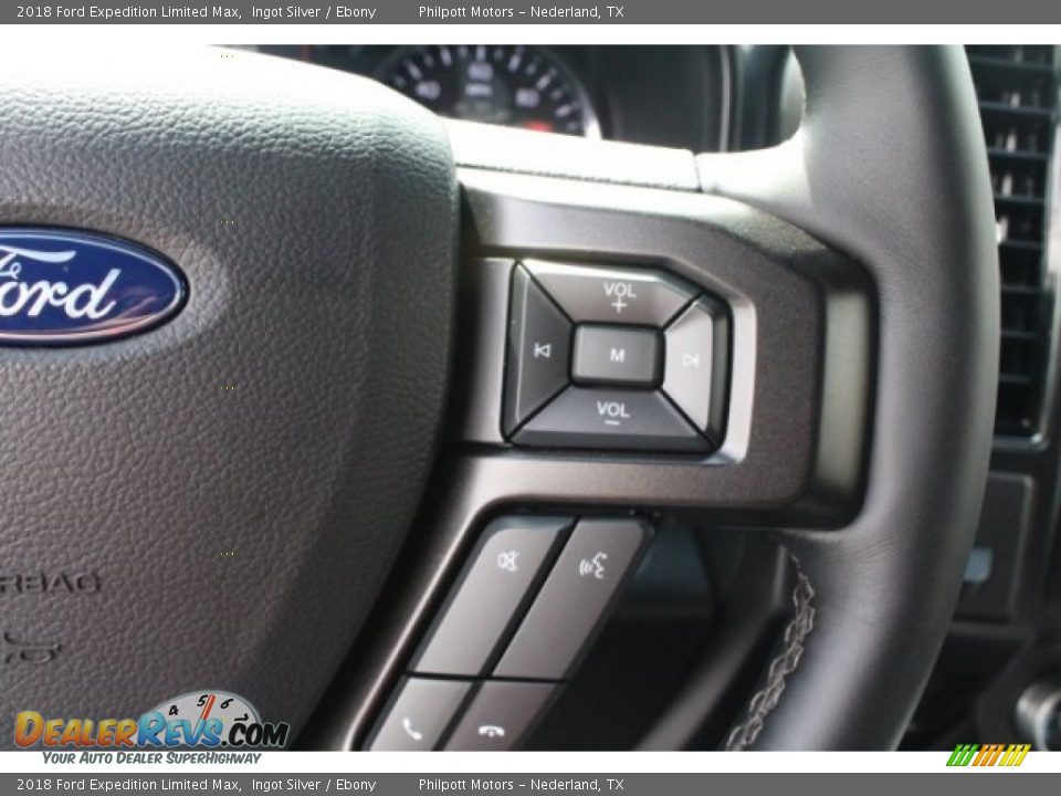 2018 Ford Expedition Limited Max Steering Wheel Photo #22