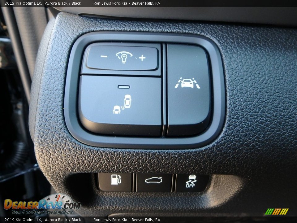 2019 Kia Optima LX Aurora Black / Black Photo #20