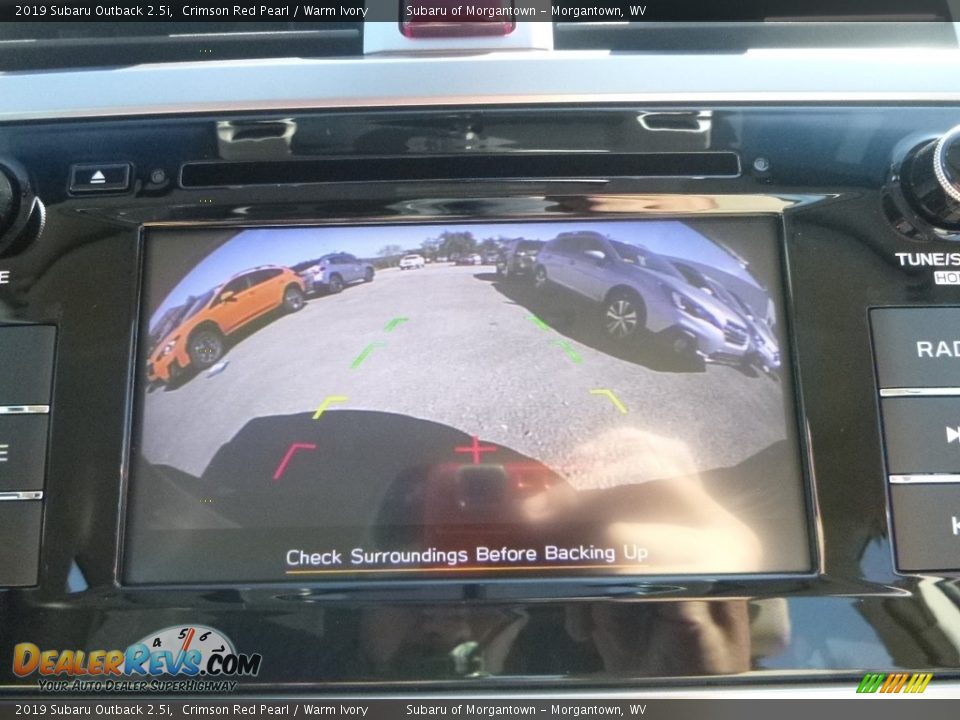 2019 Subaru Outback 2.5i Crimson Red Pearl / Warm Ivory Photo #16