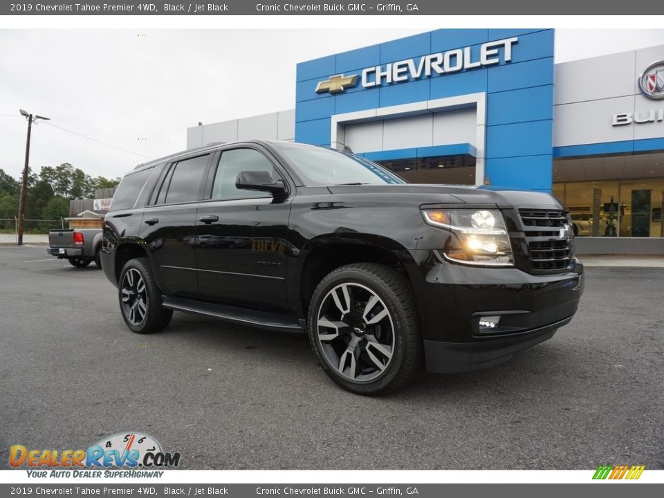 2019 Chevrolet Tahoe Premier 4WD Black / Jet Black Photo #1