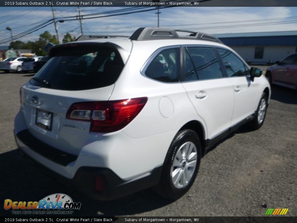 2019 Subaru Outback 2.5i Crystal White Pearl / Slate Black Photo #4