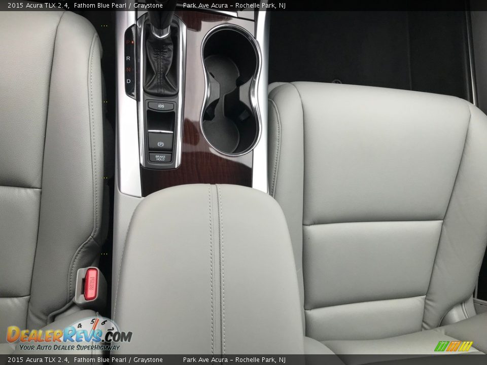 2015 Acura TLX 2.4 Fathom Blue Pearl / Graystone Photo #14