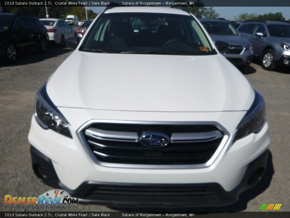 2019 Subaru Outback 2.5i Crystal White Pearl / Slate Black Photo #9