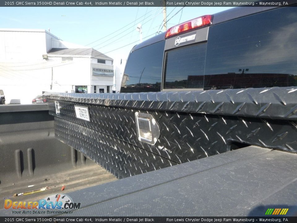 2015 GMC Sierra 3500HD Denali Crew Cab 4x4 Iridium Metallic / Denali Jet Black Photo #7