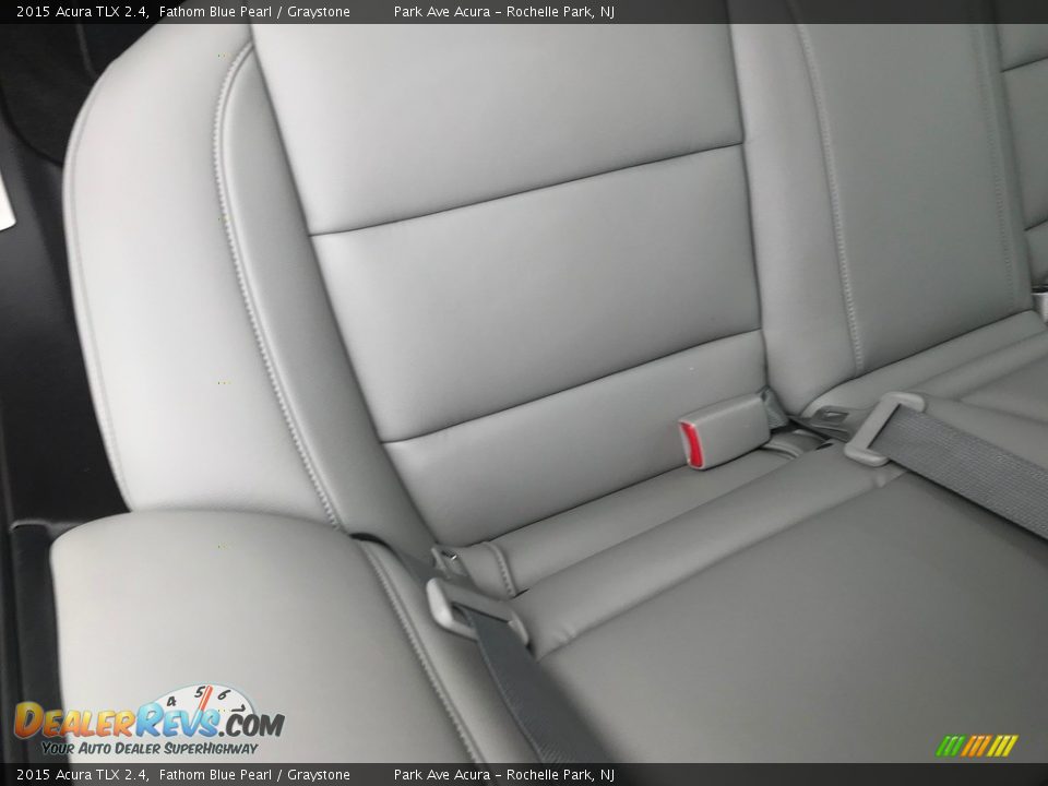 2015 Acura TLX 2.4 Fathom Blue Pearl / Graystone Photo #17