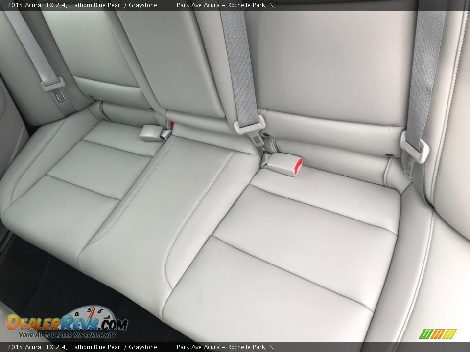 2015 Acura TLX 2.4 Fathom Blue Pearl / Graystone Photo #19