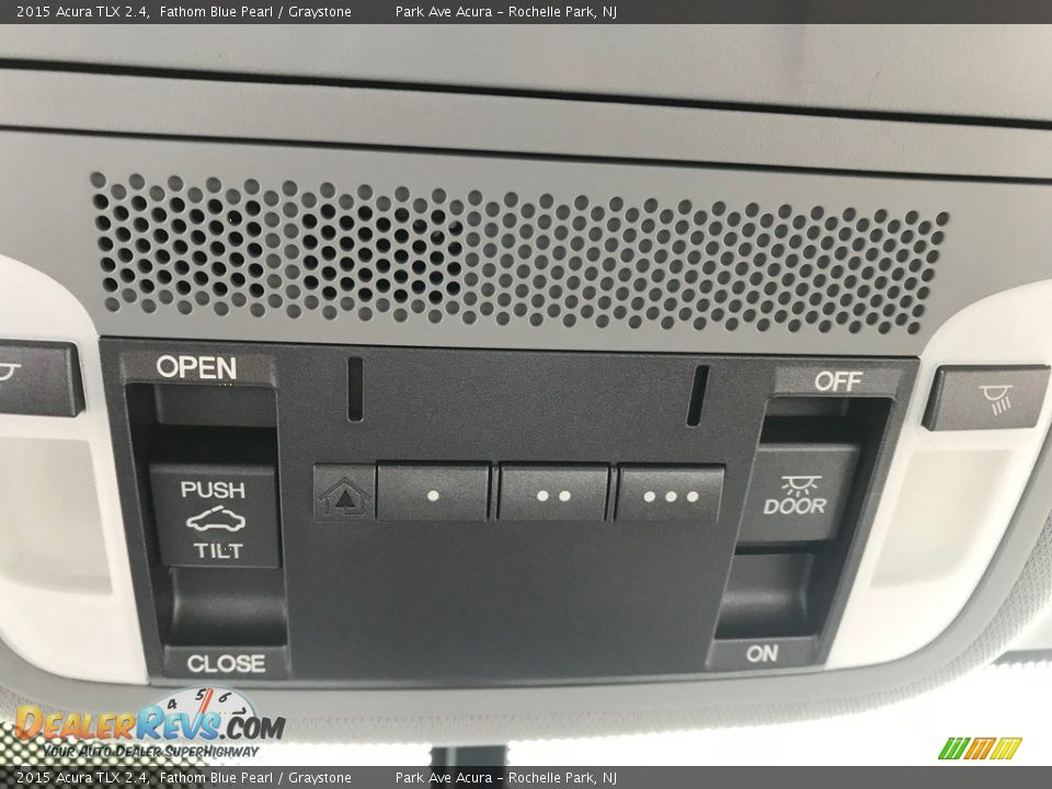 2015 Acura TLX 2.4 Fathom Blue Pearl / Graystone Photo #28