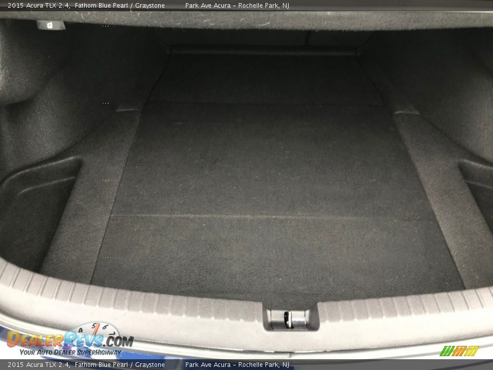 2015 Acura TLX 2.4 Fathom Blue Pearl / Graystone Photo #29