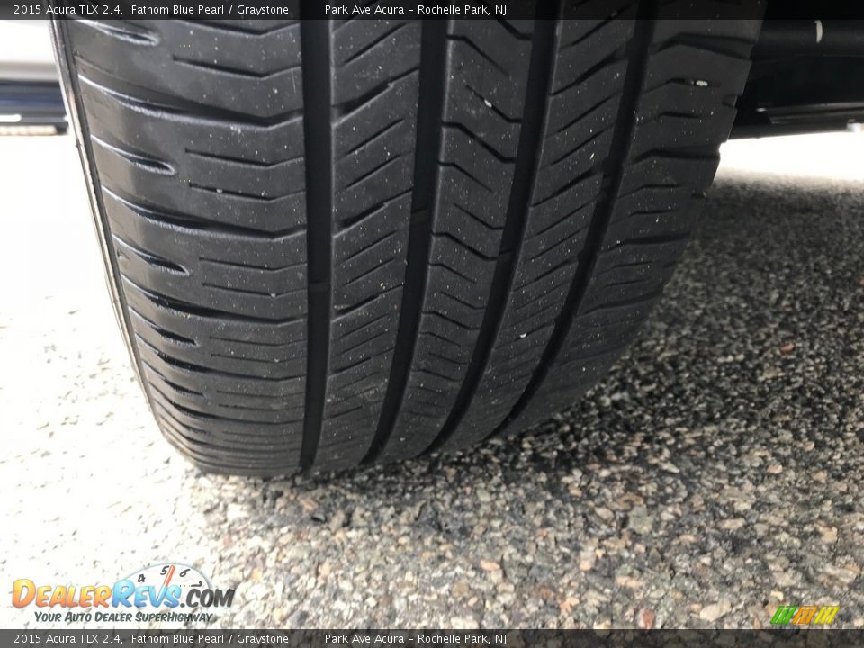 2015 Acura TLX 2.4 Fathom Blue Pearl / Graystone Photo #30