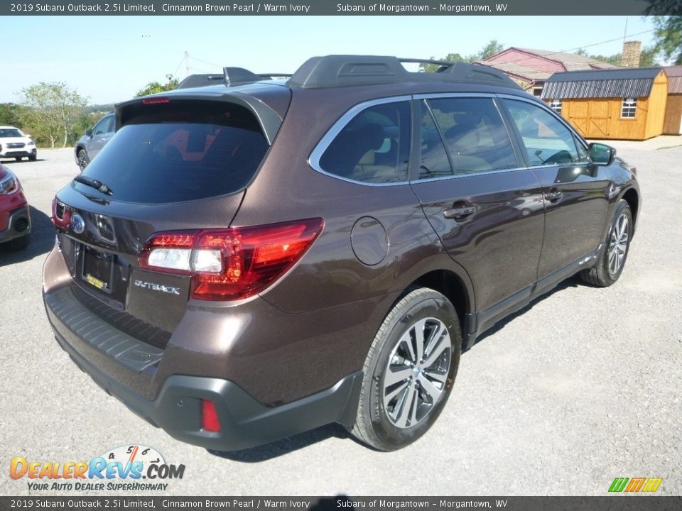 2019 Subaru Outback 2.5i Limited Cinnamon Brown Pearl / Warm Ivory Photo #4