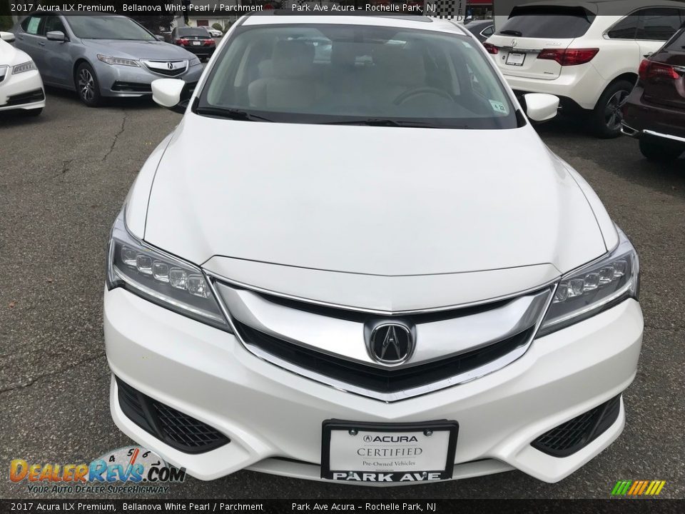 2017 Acura ILX Premium Bellanova White Pearl / Parchment Photo #2