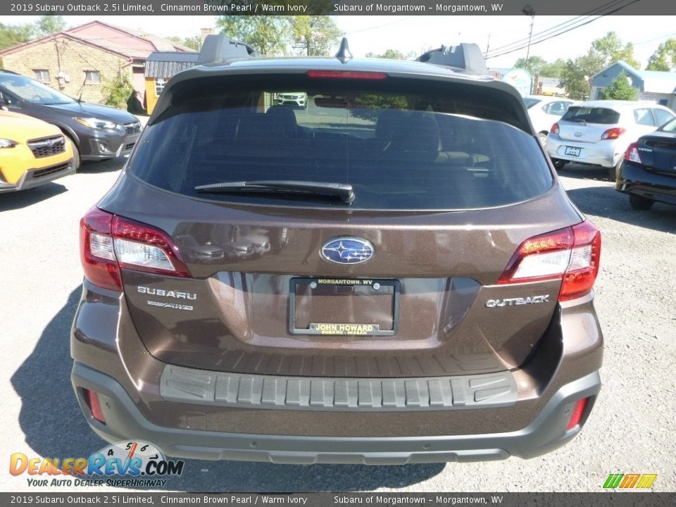 2019 Subaru Outback 2.5i Limited Cinnamon Brown Pearl / Warm Ivory Photo #5