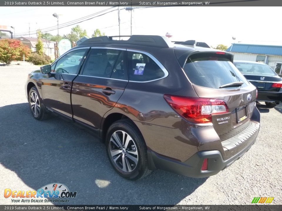 2019 Subaru Outback 2.5i Limited Cinnamon Brown Pearl / Warm Ivory Photo #6