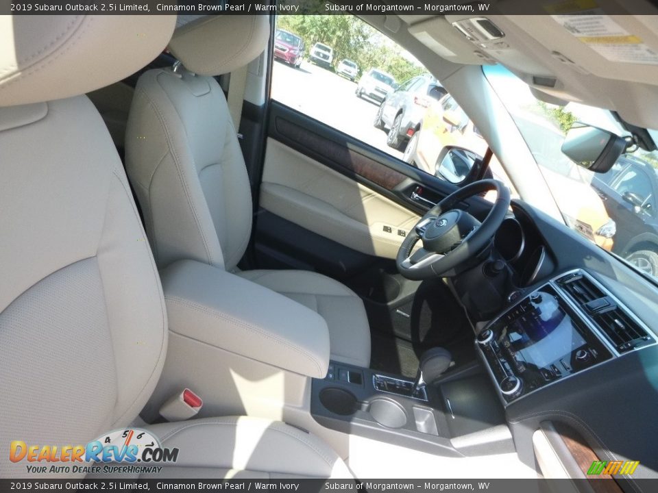 2019 Subaru Outback 2.5i Limited Cinnamon Brown Pearl / Warm Ivory Photo #10