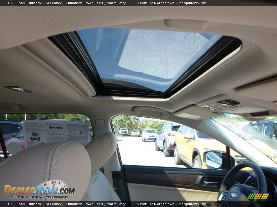 2019 Subaru Outback 2.5i Limited Cinnamon Brown Pearl / Warm Ivory Photo #11