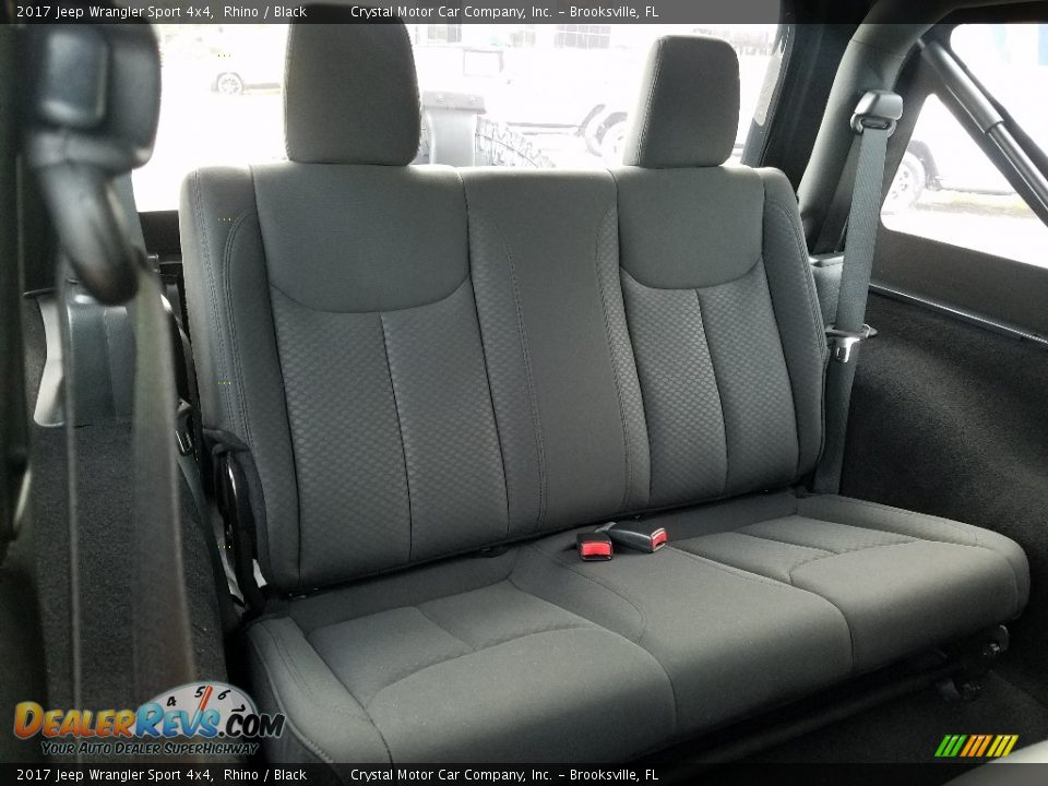 2017 Jeep Wrangler Sport 4x4 Rhino / Black Photo #11