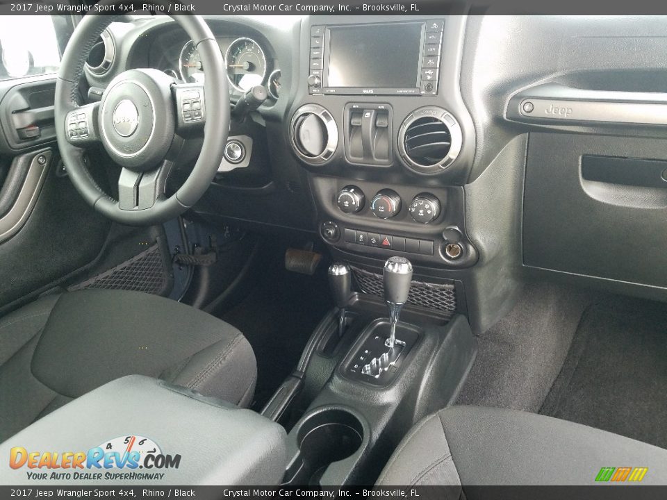 2017 Jeep Wrangler Sport 4x4 Rhino / Black Photo #13