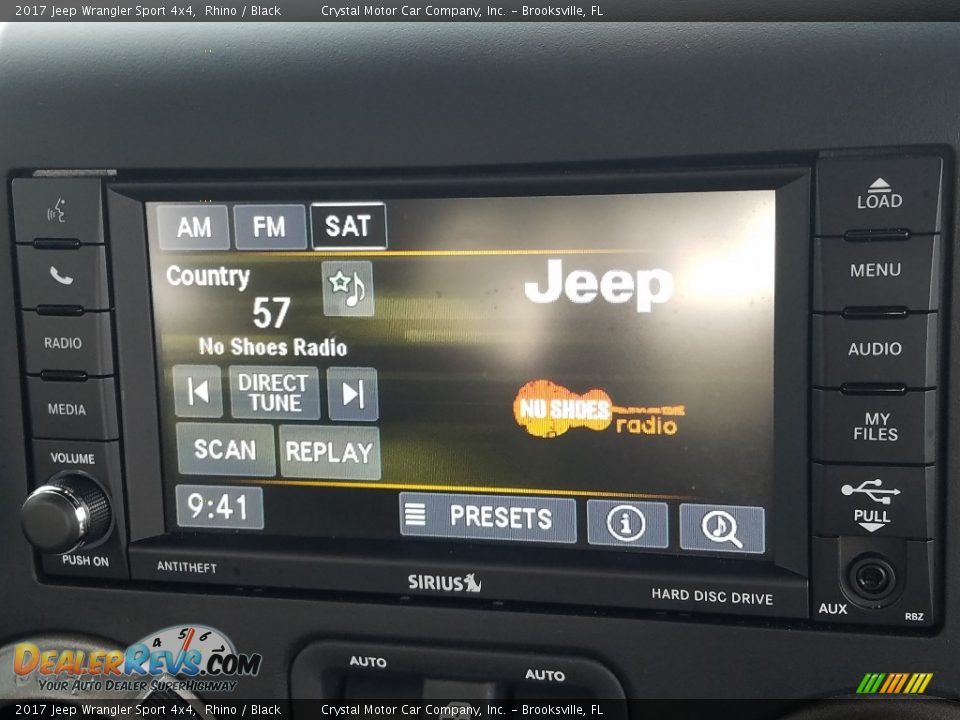 2017 Jeep Wrangler Sport 4x4 Rhino / Black Photo #15