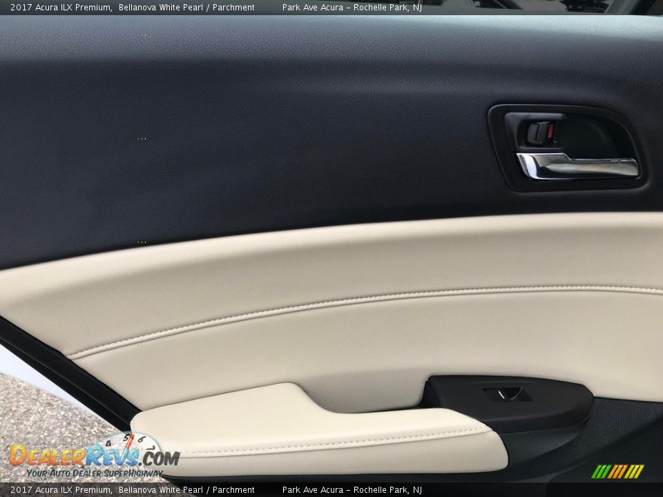 2017 Acura ILX Premium Bellanova White Pearl / Parchment Photo #21