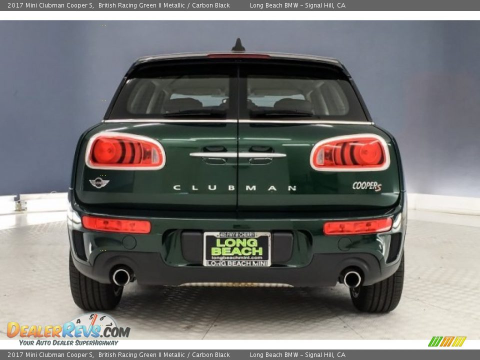 2017 Mini Clubman Cooper S British Racing Green II Metallic / Carbon Black Photo #3
