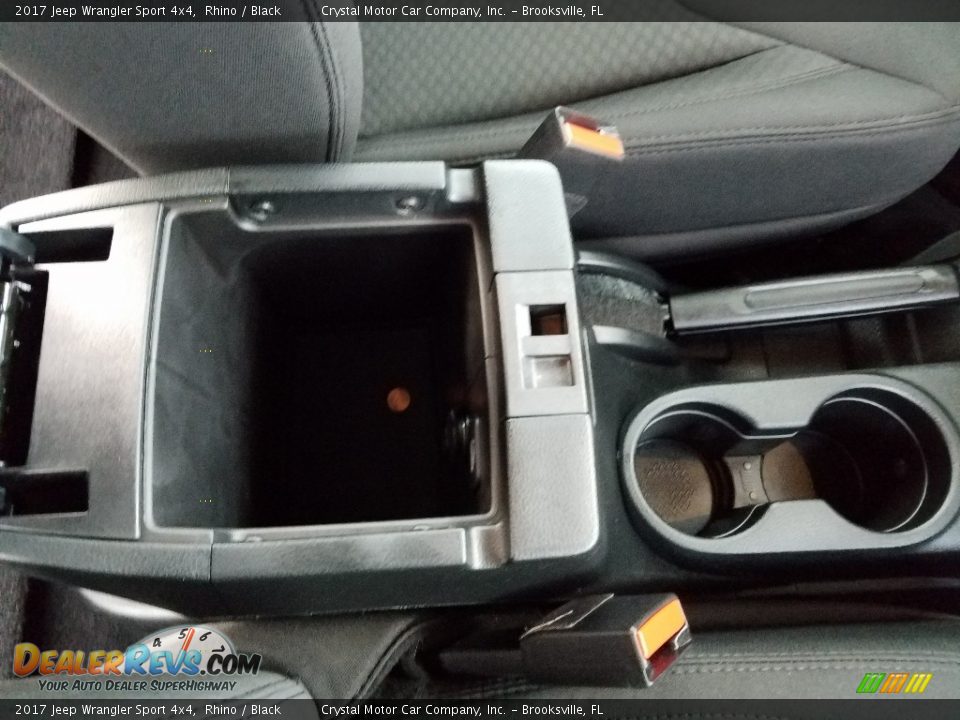 2017 Jeep Wrangler Sport 4x4 Rhino / Black Photo #18