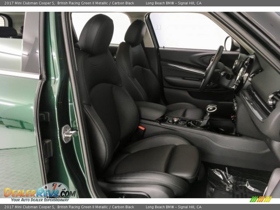 2017 Mini Clubman Cooper S British Racing Green II Metallic / Carbon Black Photo #6