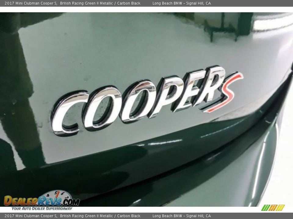 2017 Mini Clubman Cooper S British Racing Green II Metallic / Carbon Black Photo #7
