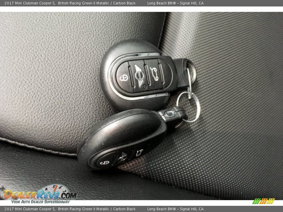 2017 Mini Clubman Cooper S British Racing Green II Metallic / Carbon Black Photo #11