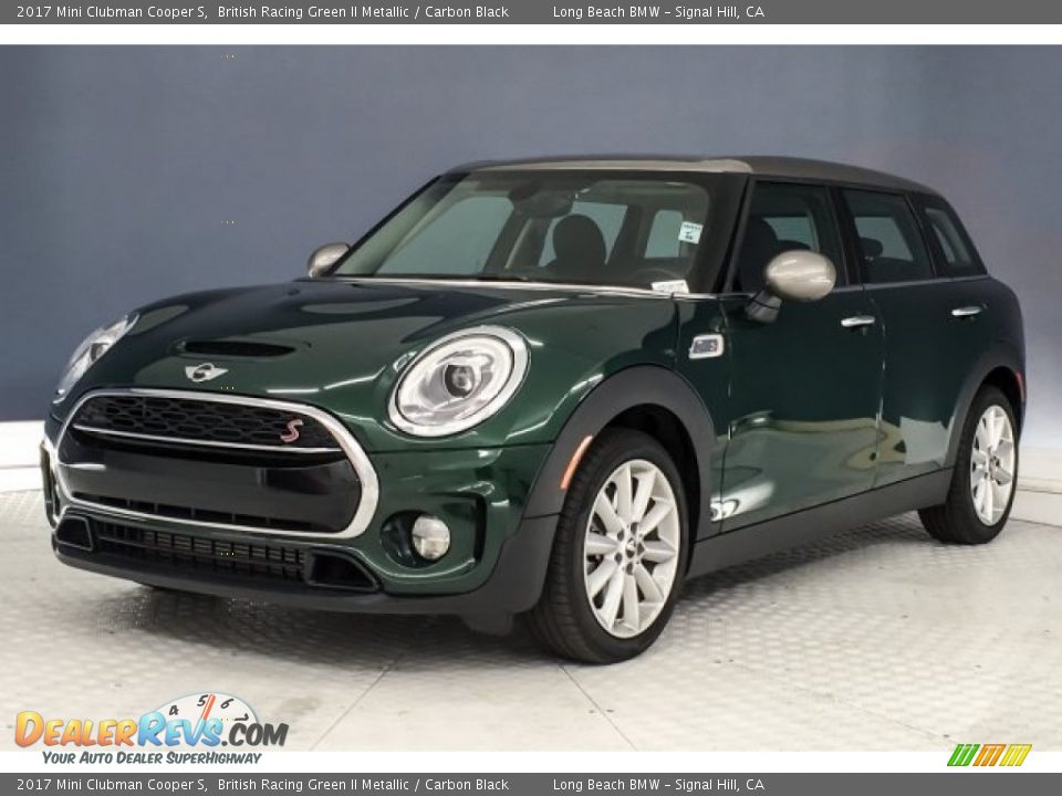 2017 Mini Clubman Cooper S British Racing Green II Metallic / Carbon Black Photo #12