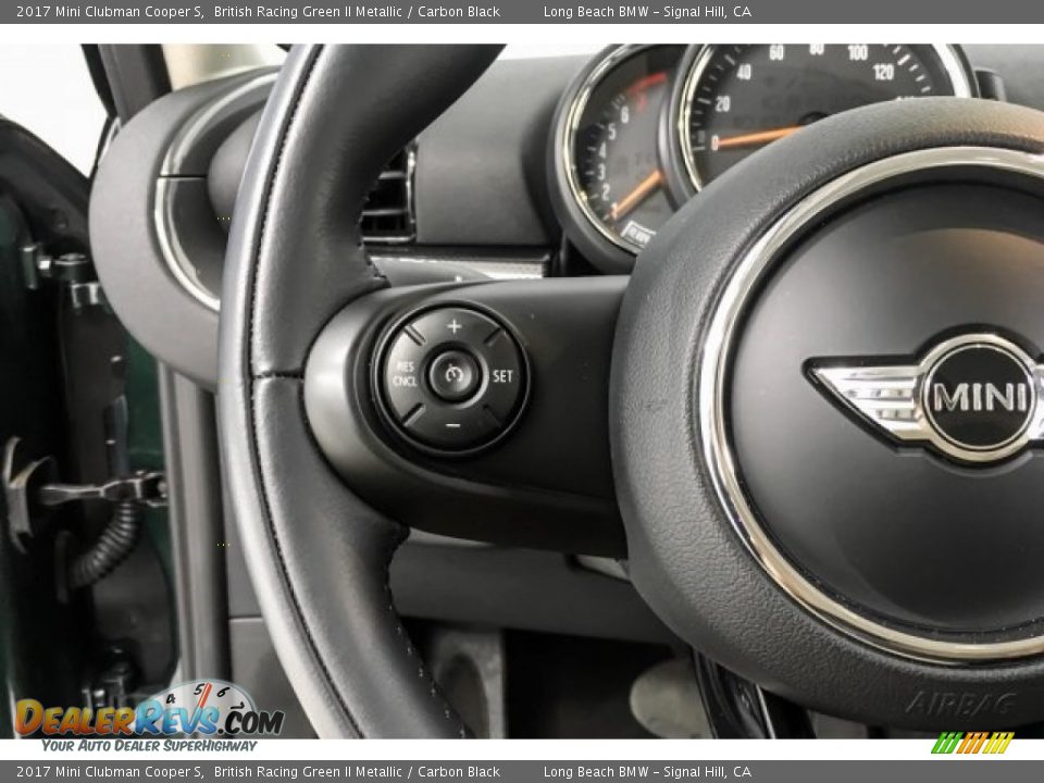 2017 Mini Clubman Cooper S British Racing Green II Metallic / Carbon Black Photo #13