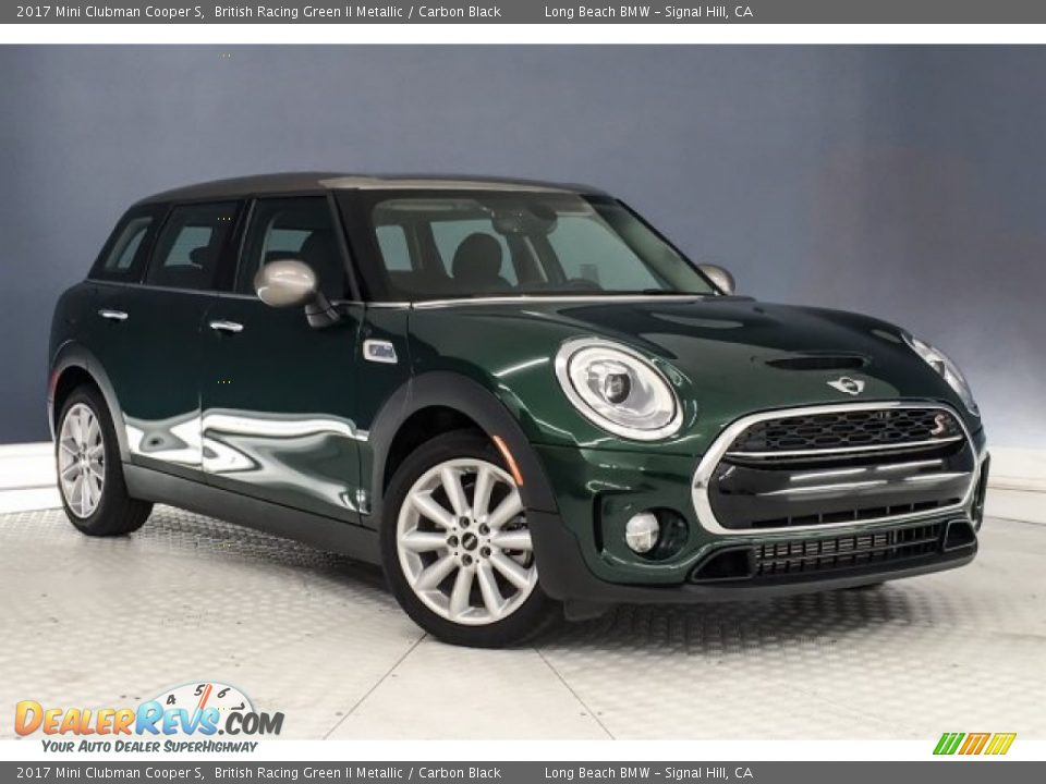 2017 Mini Clubman Cooper S British Racing Green II Metallic / Carbon Black Photo #15
