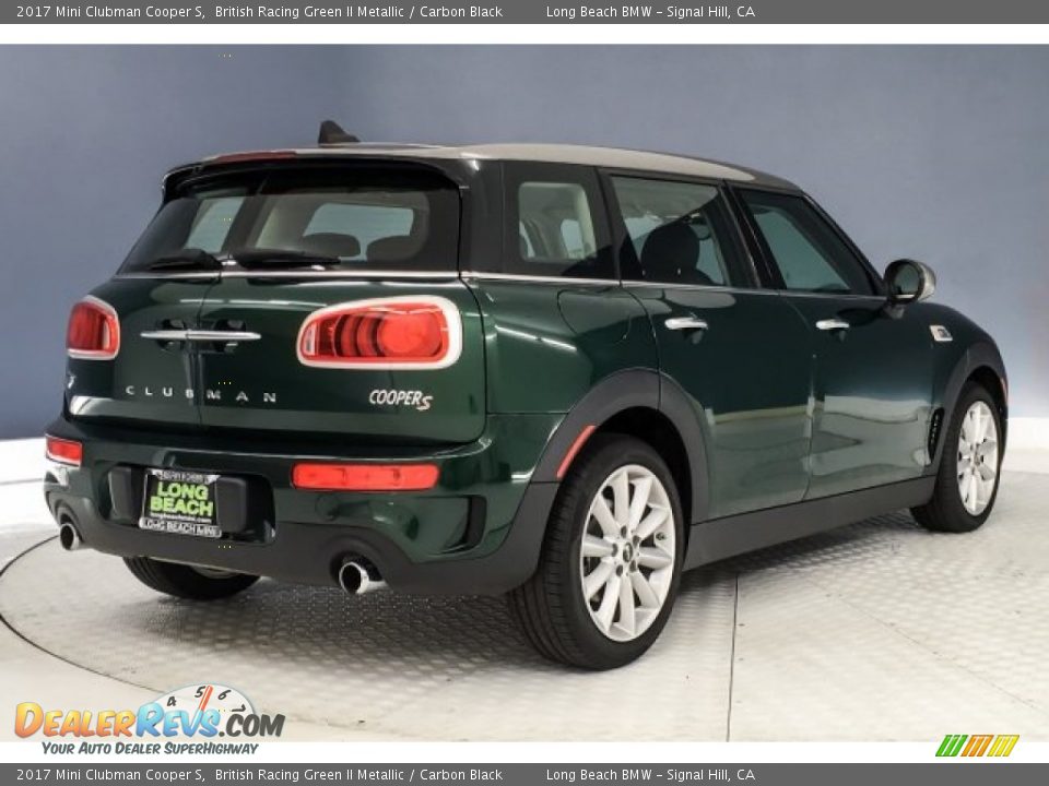2017 Mini Clubman Cooper S British Racing Green II Metallic / Carbon Black Photo #17
