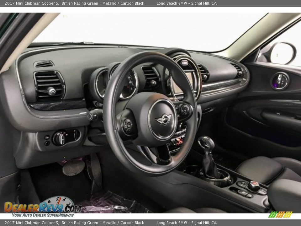 2017 Mini Clubman Cooper S British Racing Green II Metallic / Carbon Black Photo #18