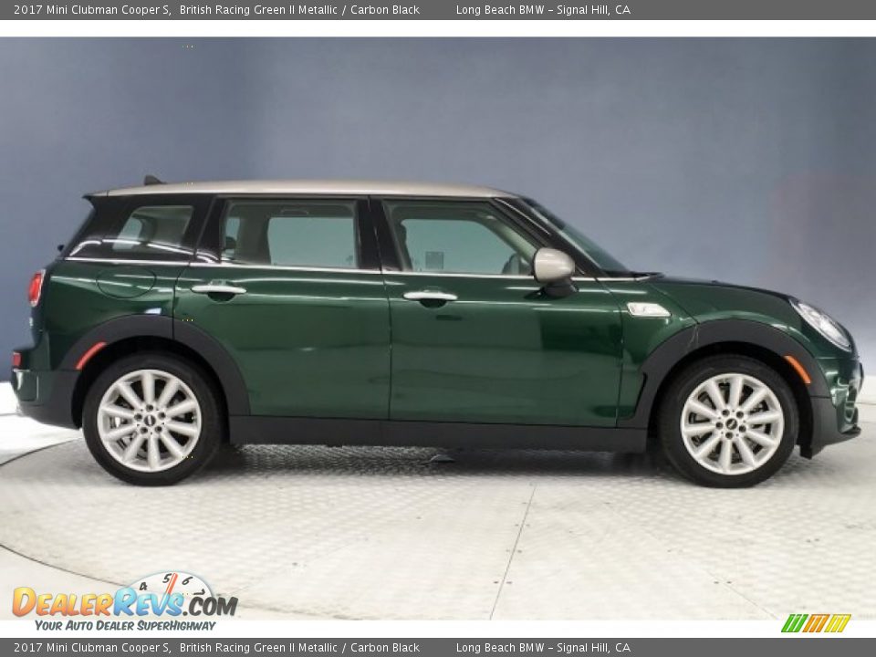 2017 Mini Clubman Cooper S British Racing Green II Metallic / Carbon Black Photo #19