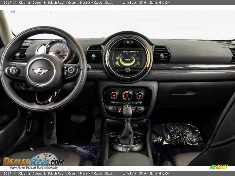 2017 Mini Clubman Cooper S British Racing Green II Metallic / Carbon Black Photo #23