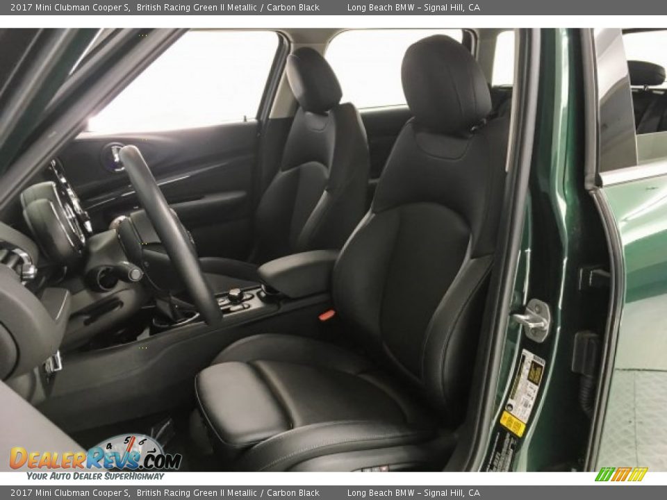 2017 Mini Clubman Cooper S British Racing Green II Metallic / Carbon Black Photo #24
