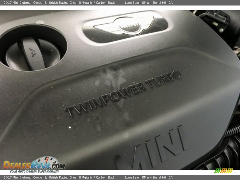 2017 Mini Clubman Cooper S British Racing Green II Metallic / Carbon Black Photo #30