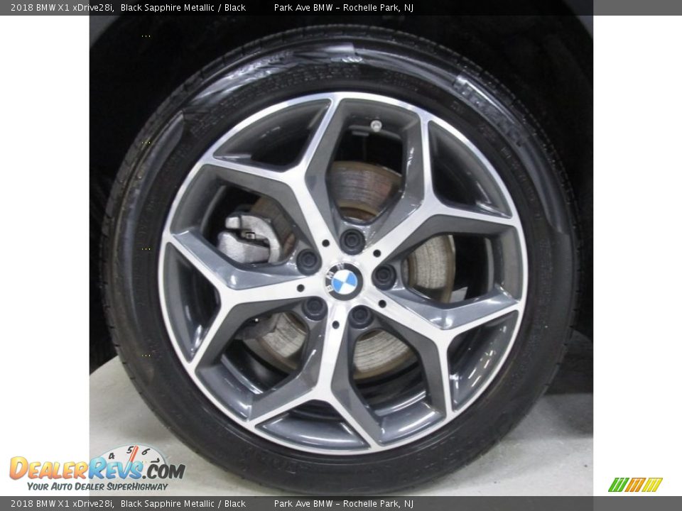 2018 BMW X1 xDrive28i Black Sapphire Metallic / Black Photo #29