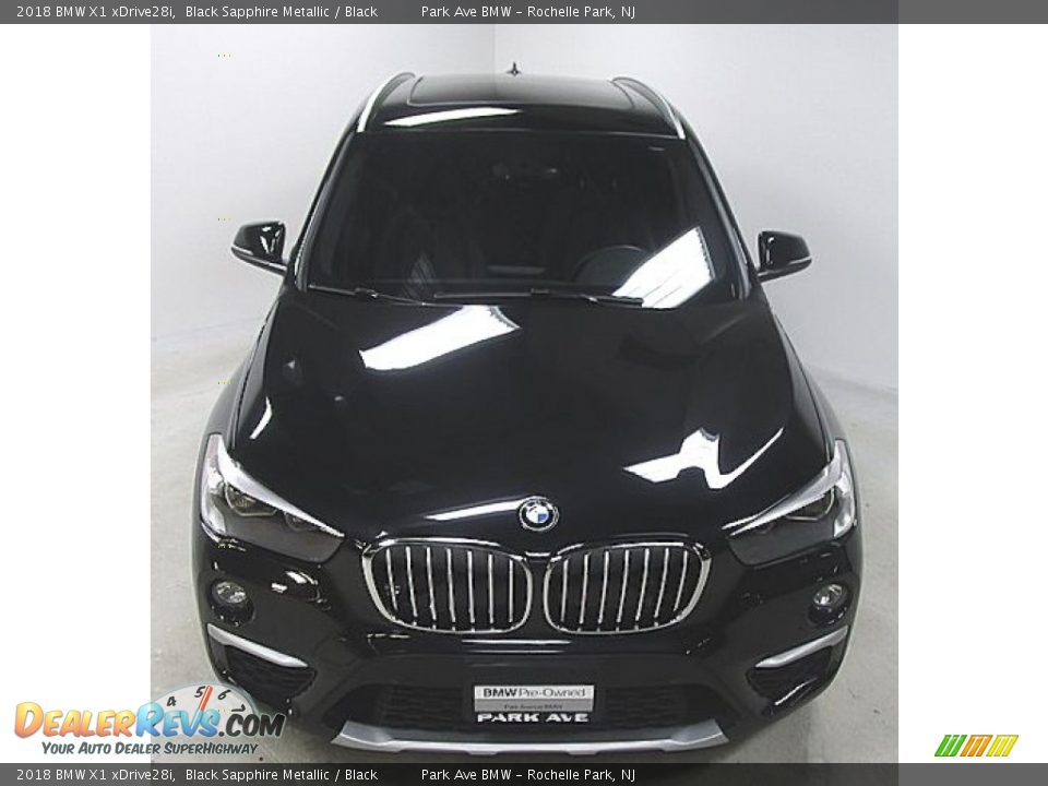 2018 BMW X1 xDrive28i Black Sapphire Metallic / Black Photo #6