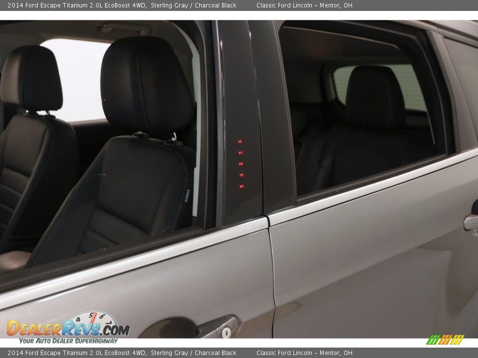 2014 Ford Escape Titanium 2.0L EcoBoost 4WD Sterling Gray / Charcoal Black Photo #4