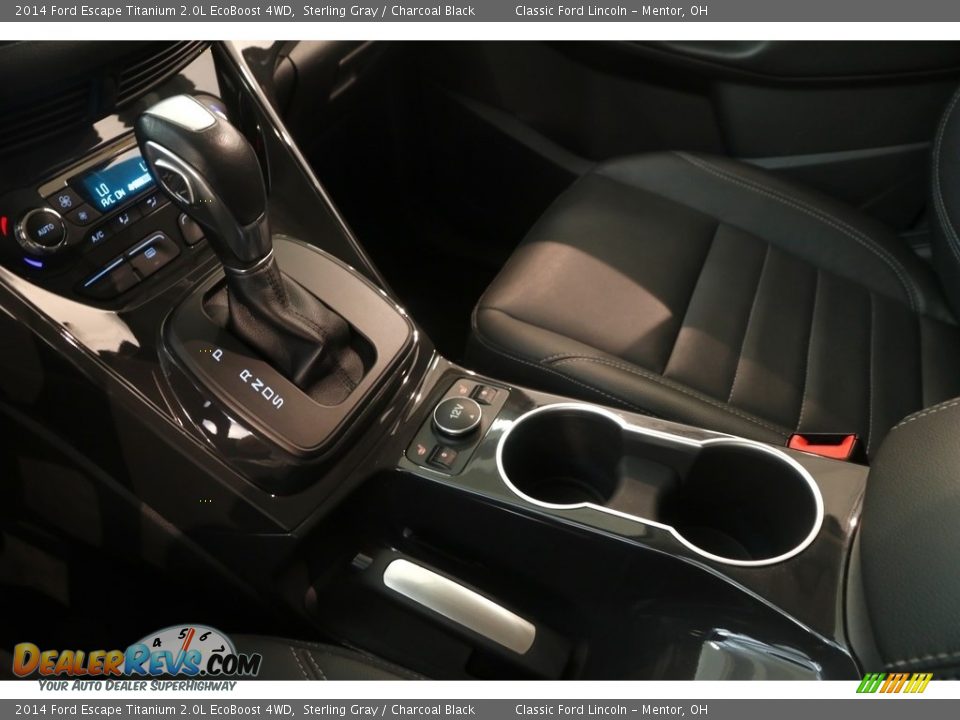 2014 Ford Escape Titanium 2.0L EcoBoost 4WD Sterling Gray / Charcoal Black Photo #14