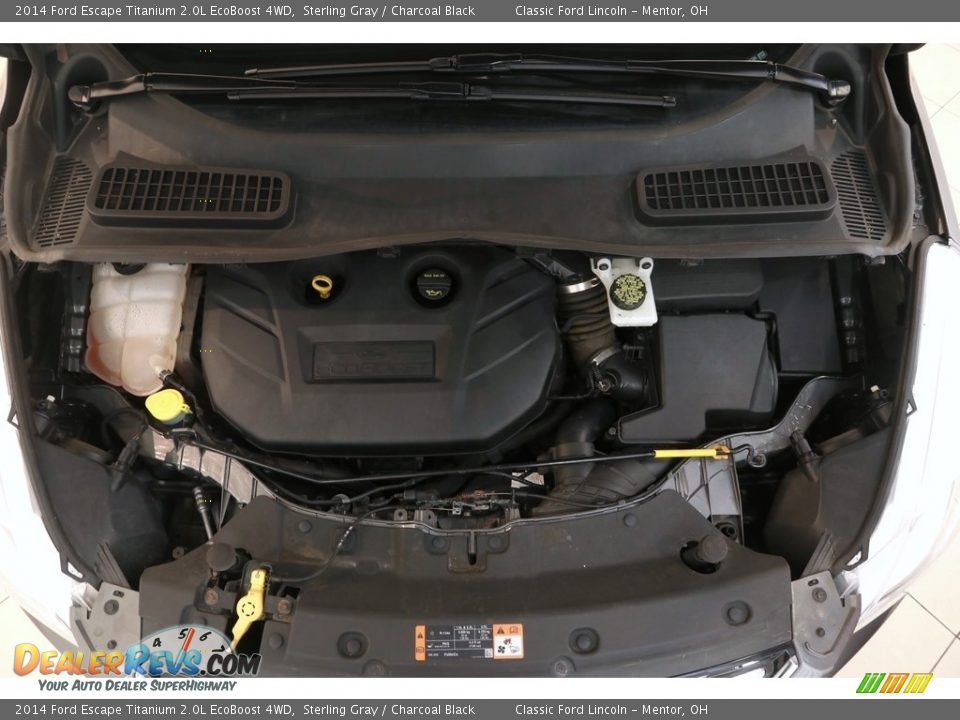 2014 Ford Escape Titanium 2.0L EcoBoost 4WD Sterling Gray / Charcoal Black Photo #19