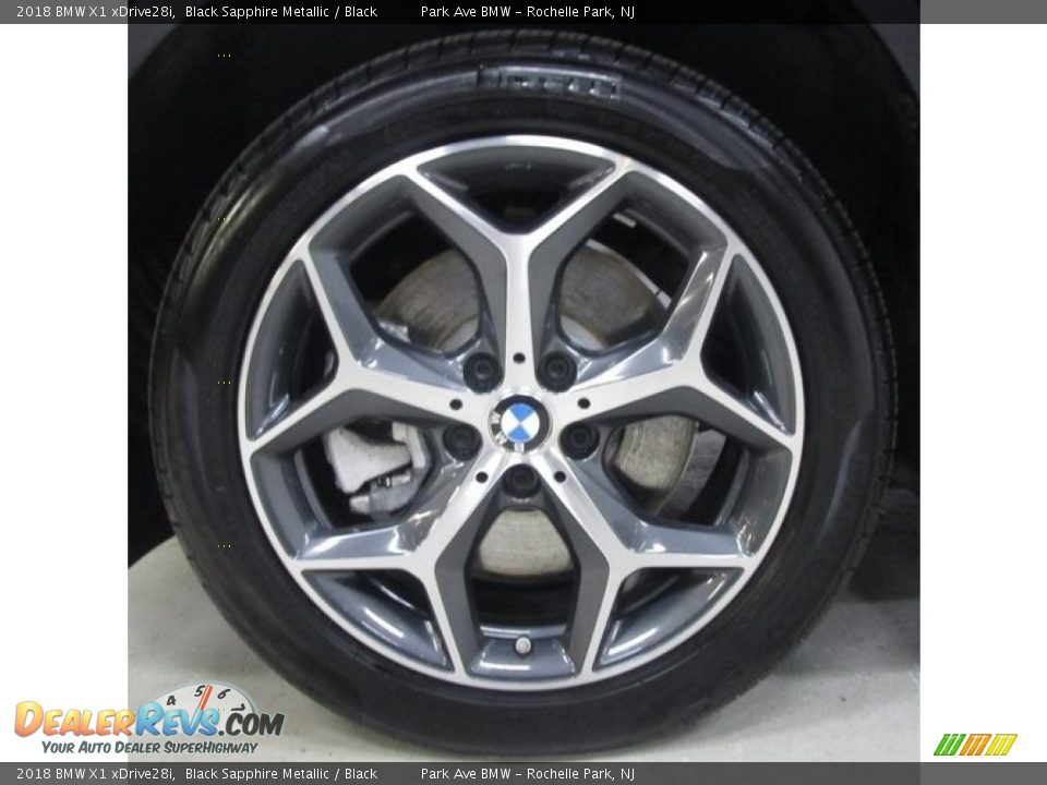 2018 BMW X1 xDrive28i Black Sapphire Metallic / Black Photo #29