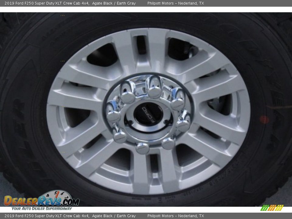 2019 Ford F250 Super Duty XLT Crew Cab 4x4 Agate Black / Earth Gray Photo #5