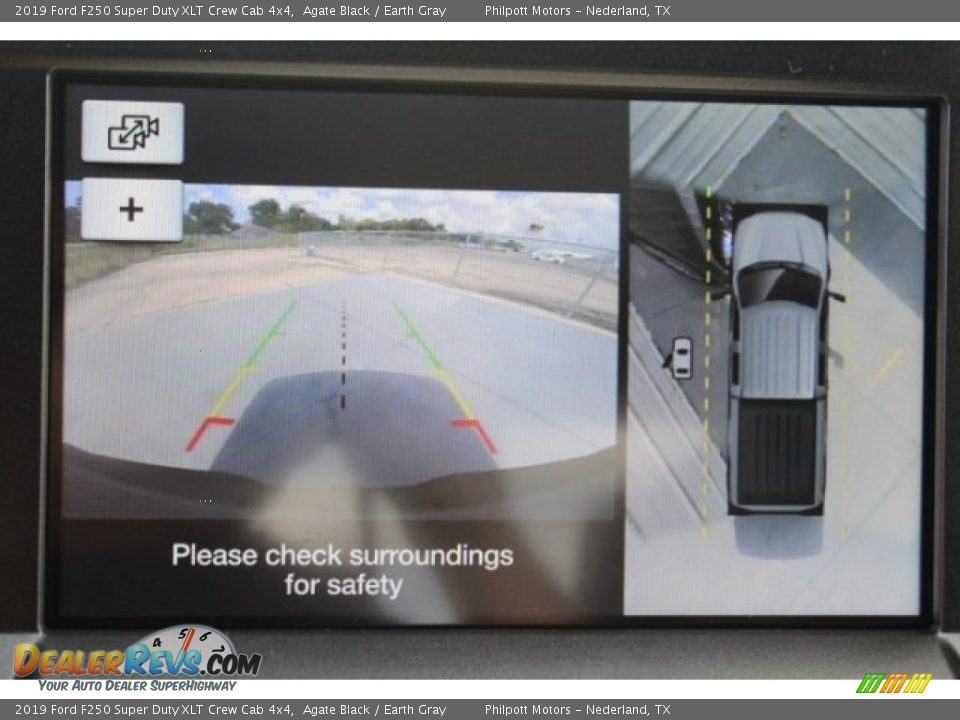 2019 Ford F250 Super Duty XLT Crew Cab 4x4 Agate Black / Earth Gray Photo #15