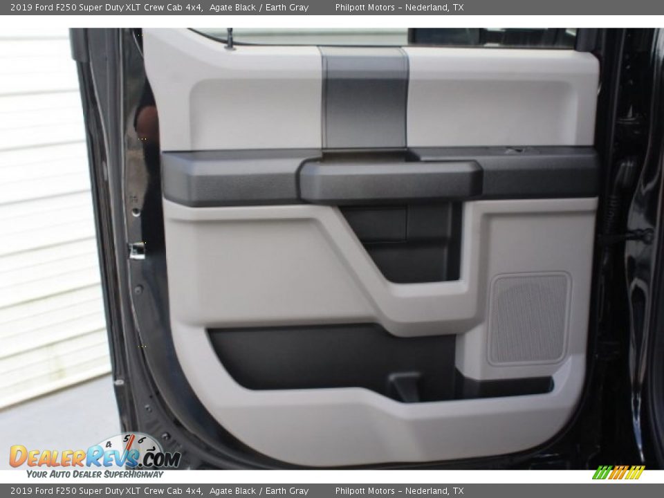 2019 Ford F250 Super Duty XLT Crew Cab 4x4 Agate Black / Earth Gray Photo #21