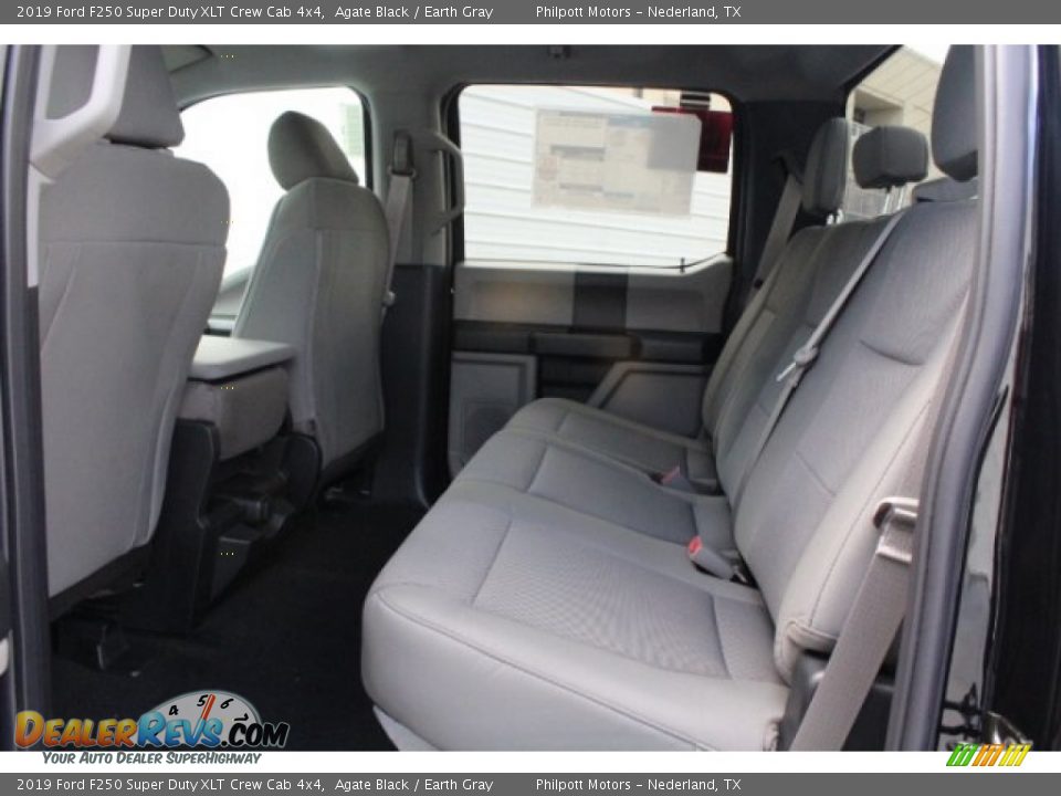 2019 Ford F250 Super Duty XLT Crew Cab 4x4 Agate Black / Earth Gray Photo #22