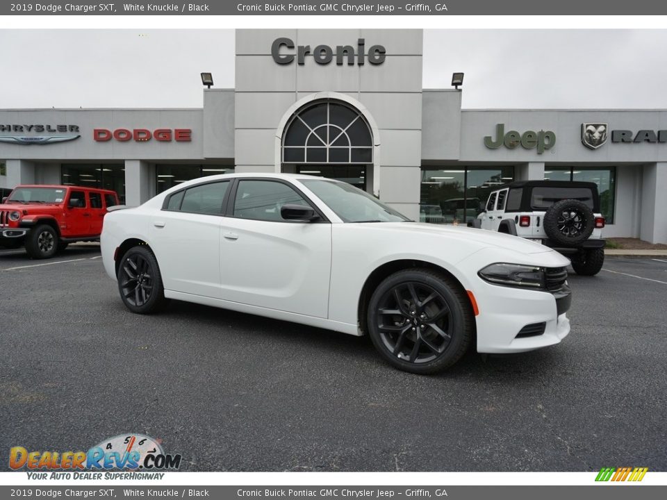2019 Dodge Charger SXT White Knuckle / Black Photo #1