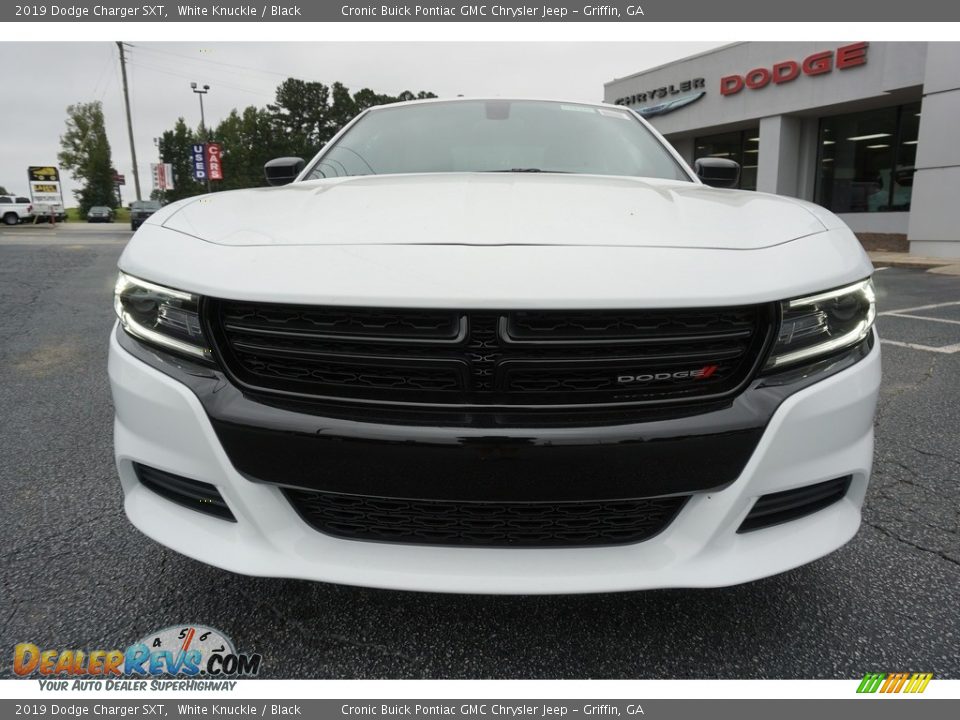 2019 Dodge Charger SXT White Knuckle / Black Photo #2
